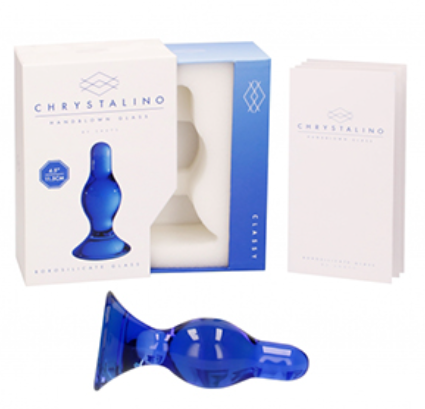 Chrystalino Borosilicate Glass - Classy 11.5cm - Blue