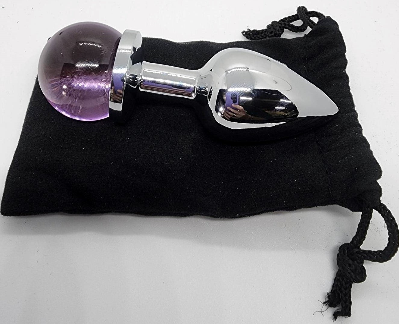 plug small purple ball