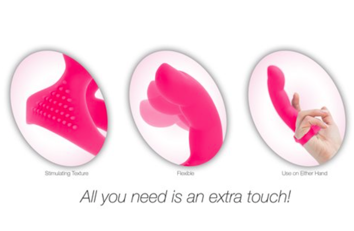Power Bullet Extra Touch Finger Dong - Purple