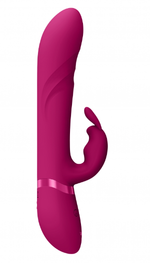 Vive Nari-Vibrating & Rotating Beads G-spot Rabbit Pink