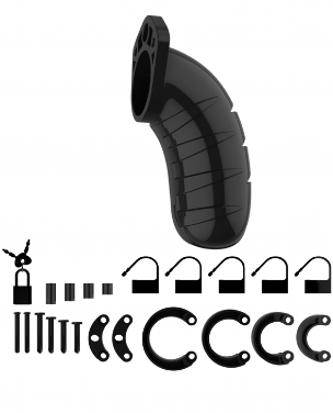 ManCage Chastity Cage Number 04 - Black 1