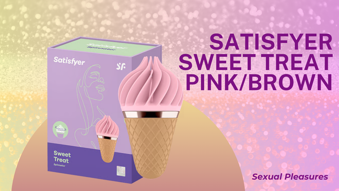 🍦 Satisfyer Sweet Treat (Pink/Brown) – A Naughty Little Dessert You Don’t Share