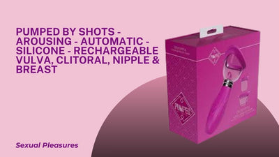 Pumped Arousing Automatic Silicone Rechargeable Vulva, Clitoral, Nipple & Breast Pump