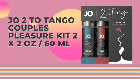 💃 Let’s Tango: A Playful Peek at the JO 2 To Tango Couples Pleasure Kit