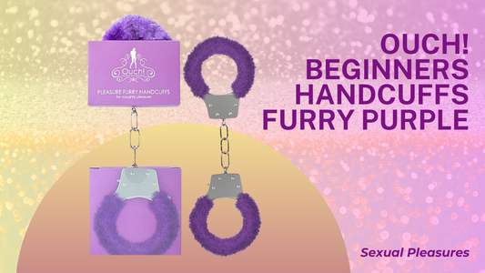 Take a Walk on the Wild (and Fluffy) Side: A Cheeky Look at Ouch! Beginners Handcuffs Furry Purple