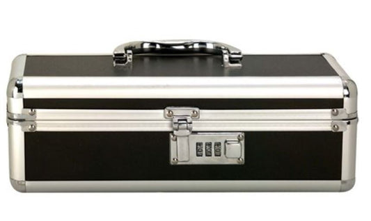 Lockable Vibrator Case - The Toy Chest - Medium - Black