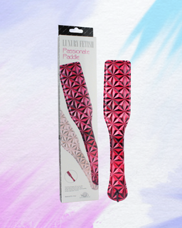 Luxury Fetish Passionate Paddle - Red