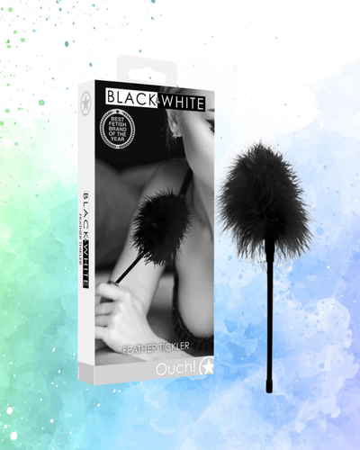 OUCH Black and White - Feather Tickler