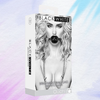 OUCH Black and White - Breathable Ball Gag With Nipple Clamps