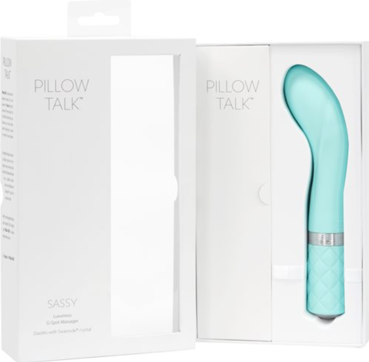 Pillow Talk – Sassy G Spot Teal