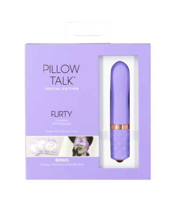 Pillow Talk – Flirty Mini Massager Purple