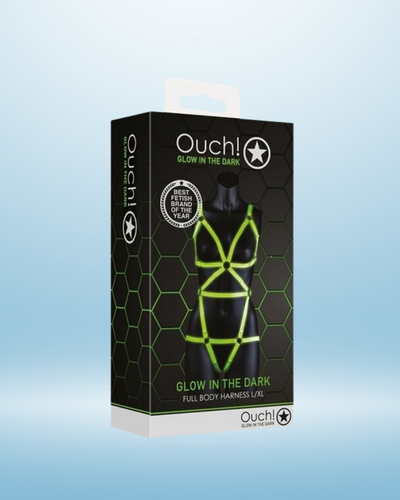 OUCH Glow in the Dark - Full Body Harness