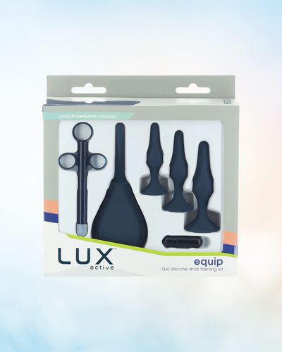 Lux Active Equip 7 Pce Silicone Anal Training Kit