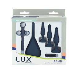 Lux Active Equip 7 Pce Silicone Anal Training Kit