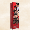 Ouch Black and White - Introductory Bondage Kit #4 Red