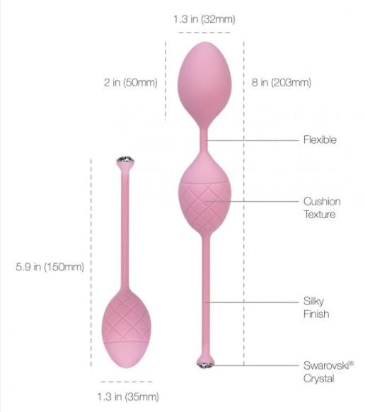 Pillow Talk – Frisky Pleasure Ball Pink