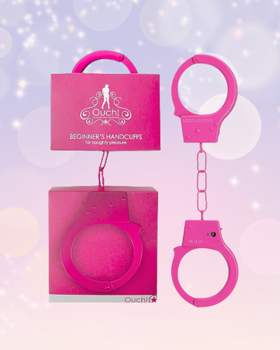 Ouch! Beginners Handcuffs Pink