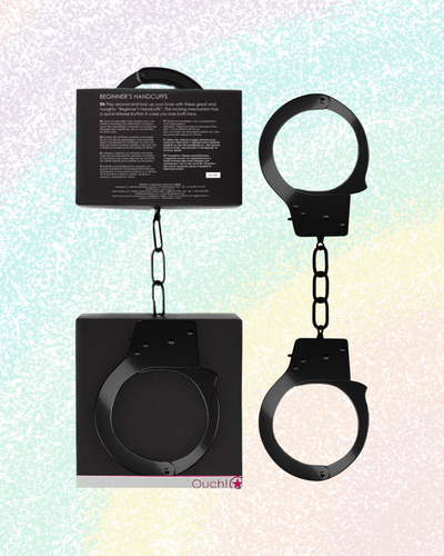 Ouch! Beginners Handcuffs Black