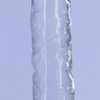 Addiction Crystal 7″ Vertical Dong Clear Tpe With Bonus Bullet