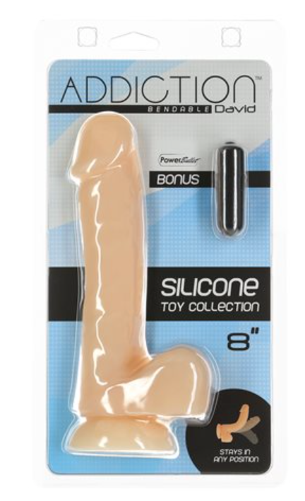 Addiction – Bendable David Vanilla 8″