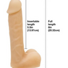 Addiction – Bendable David Vanilla 8″