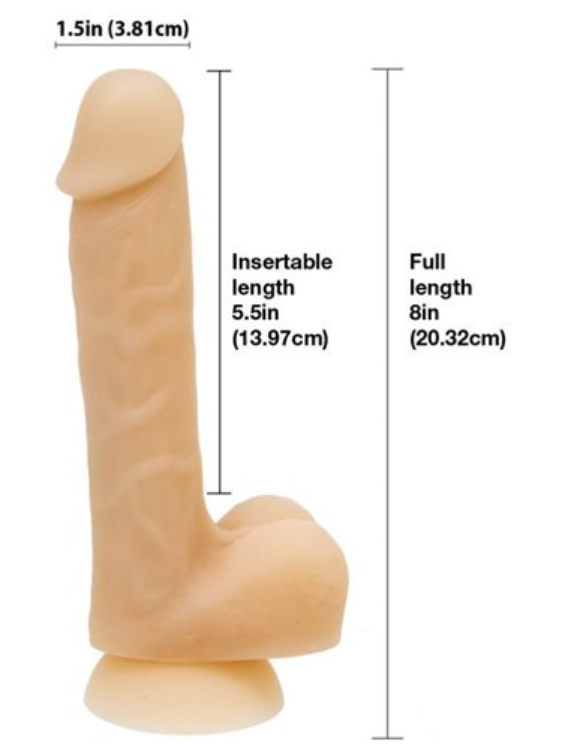 Addiction – Bendable David Vanilla 8″