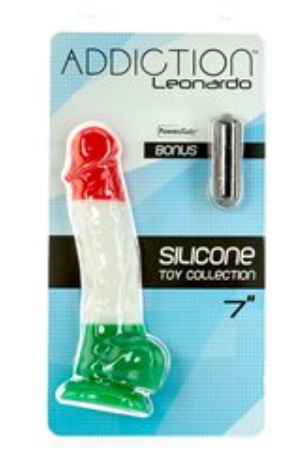 Addiction - Leonardo 7" Red White Green