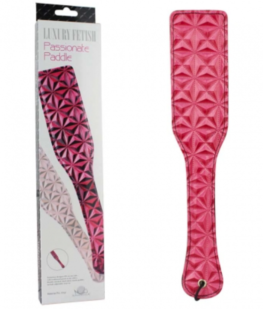 Luxury Fetish Passionate Paddle - Red