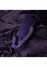 Vive Ai-Dual Vibrating & Air Wave Tickler Strapless Strapon