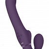 Vive Ai-Dual Vibrating & Air Wave Tickler Strapless Strapon