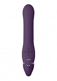 Vive Ai-Dual Vibrating & Air Wave Tickler Strapless Strapon