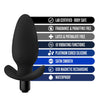 Anal Adventures - Platinum Silicone Saddle Plug