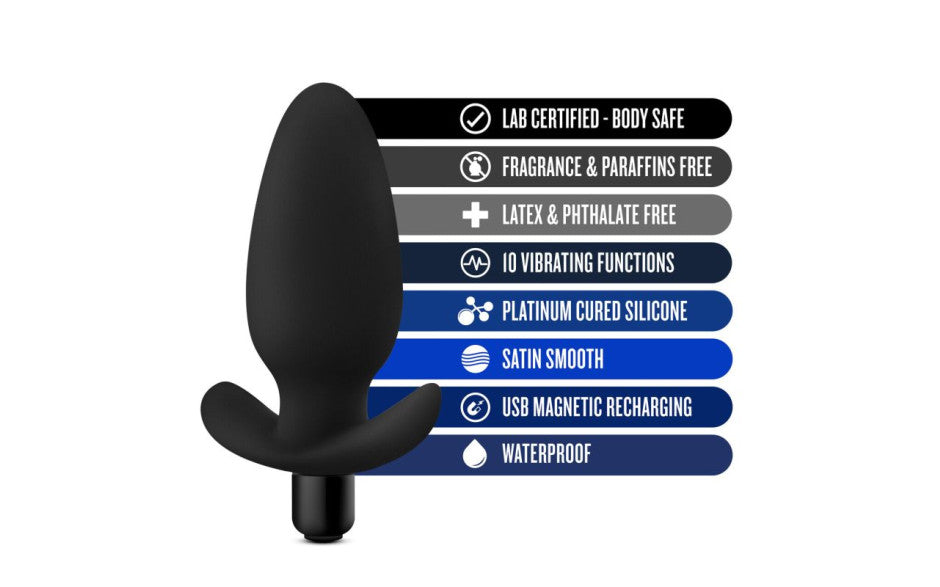 Anal Adventures - Platinum Silicone Saddle Plug