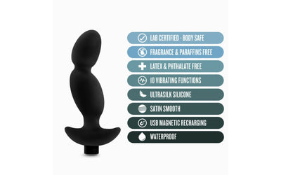 Anal Adventures - Platinum Silicone Prostate Massager 04