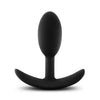 Anal Adventures - Platinum Silicone Vibra Slim Plug Small