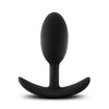 Anal Adventures - Platinum Silicone Vibra Slim Plug Medium