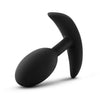 Anal Adventures - Platinum Silicone Vibra Slim Plug Medium