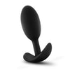 Anal Adventures - Platinum Silicone Vibra Slim Plug Medium