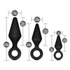 Anal Adventures - Platinum Silicone Loop Plug Kit