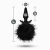 Anal Adventures - Platinum Rabbit Tail Plug