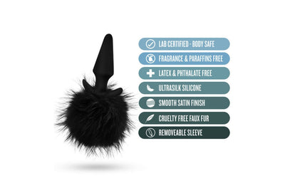 Anal Adventures - Platinum Rabbit Tail Plug
