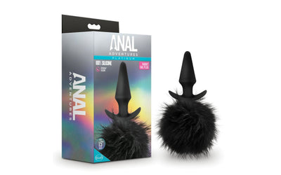 Anal Adventures - Platinum Rabbit Tail Plug