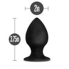 Anal Adventures - Platinum Silicone Anal Stout Plug Large