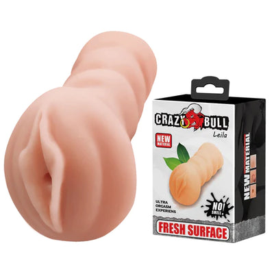 Crazy Bull Vagina Masturbator Leila Flesh 135mm x 80mm