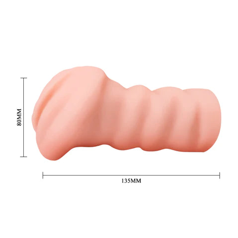 Crazy Bull Vagina Masturbator Leila Flesh 135mm x 80mm