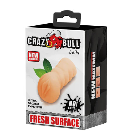 Crazy Bull Vagina Masturbator Leila Flesh 135mm x 80mm