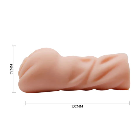 Crazy Bull Vagina Masturbator Mavis Flesh 152mm x 72mm