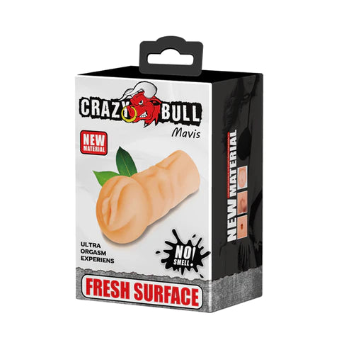 Crazy Bull Vagina Masturbator Mavis Flesh 152mm x 72mm