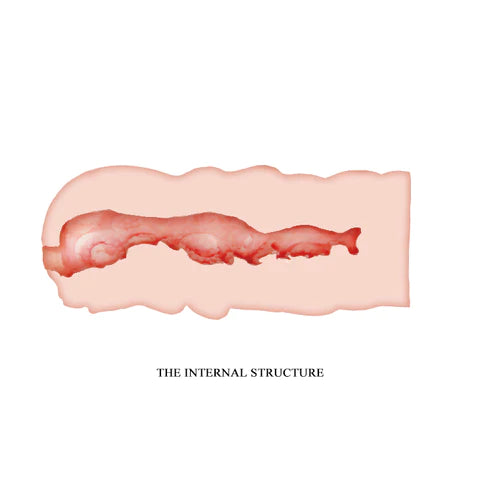 Crazy Bull Vagina Masturbator Isabel Flesh 135mm x 60mm