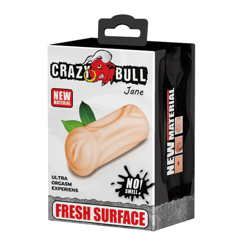 Crazy Bull Vagina Masturbator Jane Flesh 135mm x 60mm